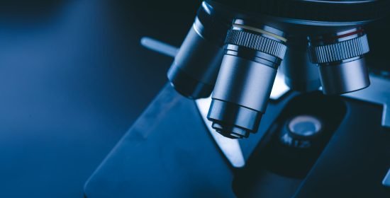 Hight technology microscope at science laboratory for technician using in a histological sample education, a biopsy in the laboratory of research Hight technology microscope at science laboratory for technician using in a histological sample education, a biopsy in the laboratory of research